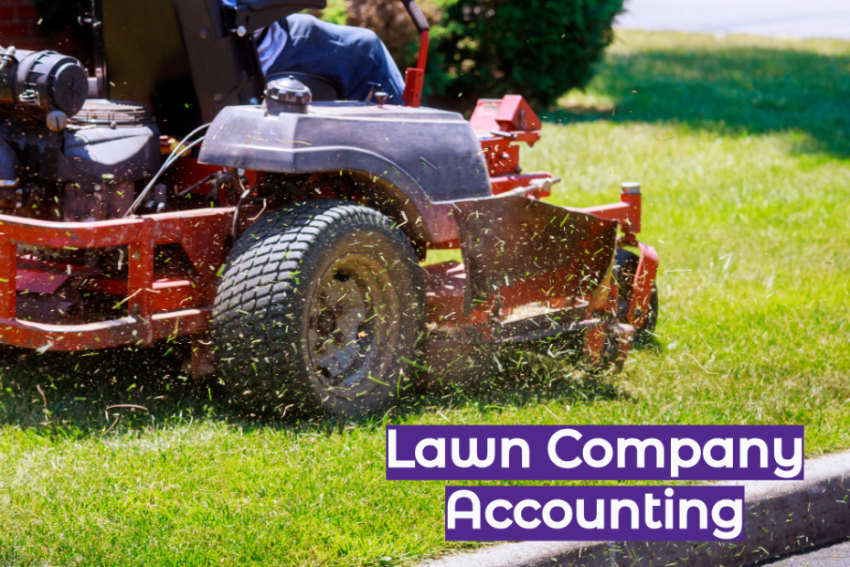 lawn company accounting